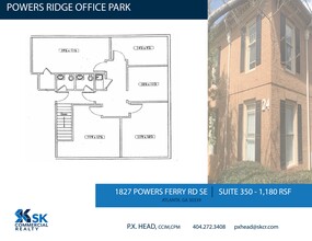 1827 Powers Ferry Rd SE, Atlanta, GA to rent Site Plan- Image 1 of 1