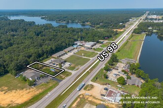 6654 Highway 98, Hattiesburg, MS - aerial  map view - Image1