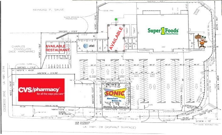 3115 Highway 28 E, Pineville, LA for rent - Site Plan - Image 3 of 3