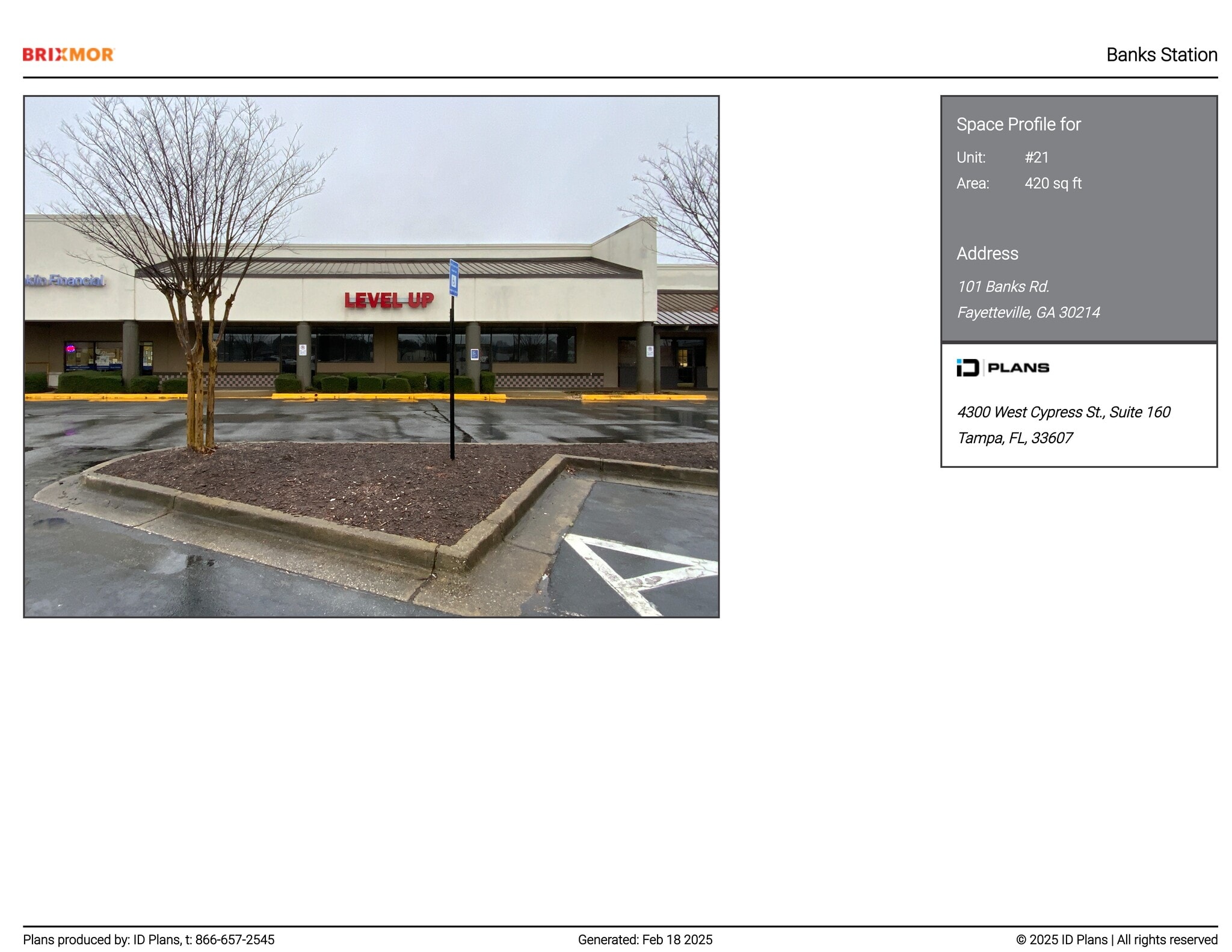 101-217 Banks Rd, Fayetteville, GA to rent Site Plan- Image 1 of 6
