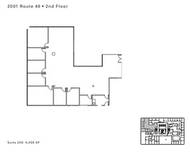 2001 Route 46, Parsippany, NJ for rent Floor Plan- Image 1 of 1