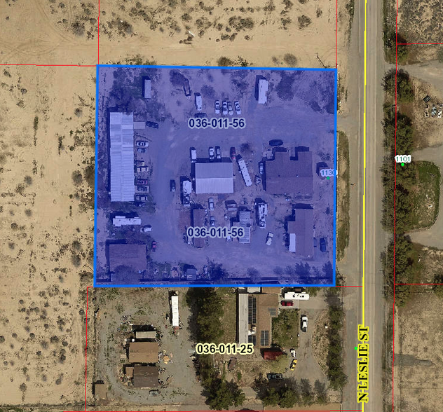 1130 N Leslie St, Pahrump, NV for sale - Aerial - Image 3 of 7