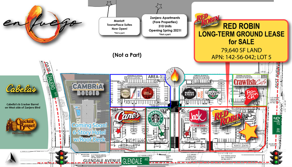 91st Avenue & Glendale Ave, Glendale, AZ for sale - Site Plan - Image 1 of 1