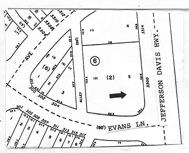 3300 Richmond Hwy, Alexandria, VA for rent - Plat Map - Image 2 of 5