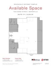 1255 Bond St, Naperville, IL for rent Floor Plan- Image 1 of 2