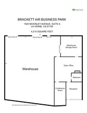 1925 McKinley Ave, La Verne, CA for rent Floor Plan- Image 1 of 1