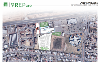 More details for 10740 Montana Avenue, El Paso, TX - Land for Sale