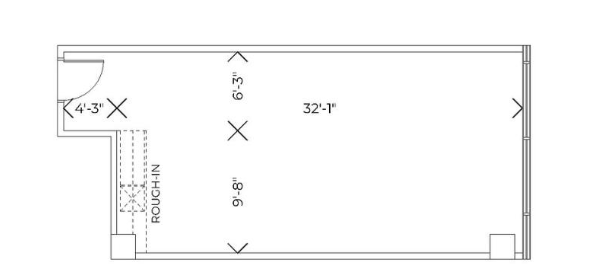 105 Gordon Baker Rd, Toronto, ON M2H 3P8 - Unit 613 -  - Floor Plan - Image 1 of 1