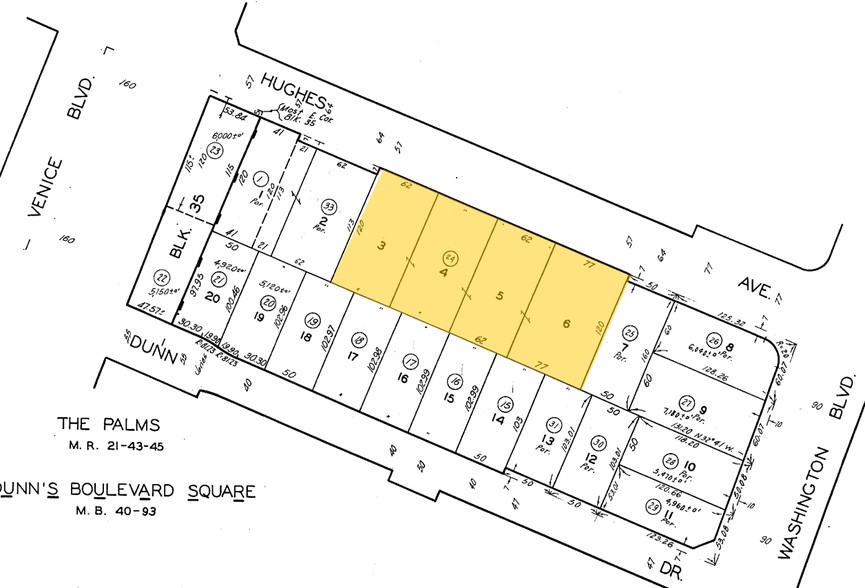 3831 Hughes Ave, Culver City, CA for rent - Plat Map - Image 2 of 7