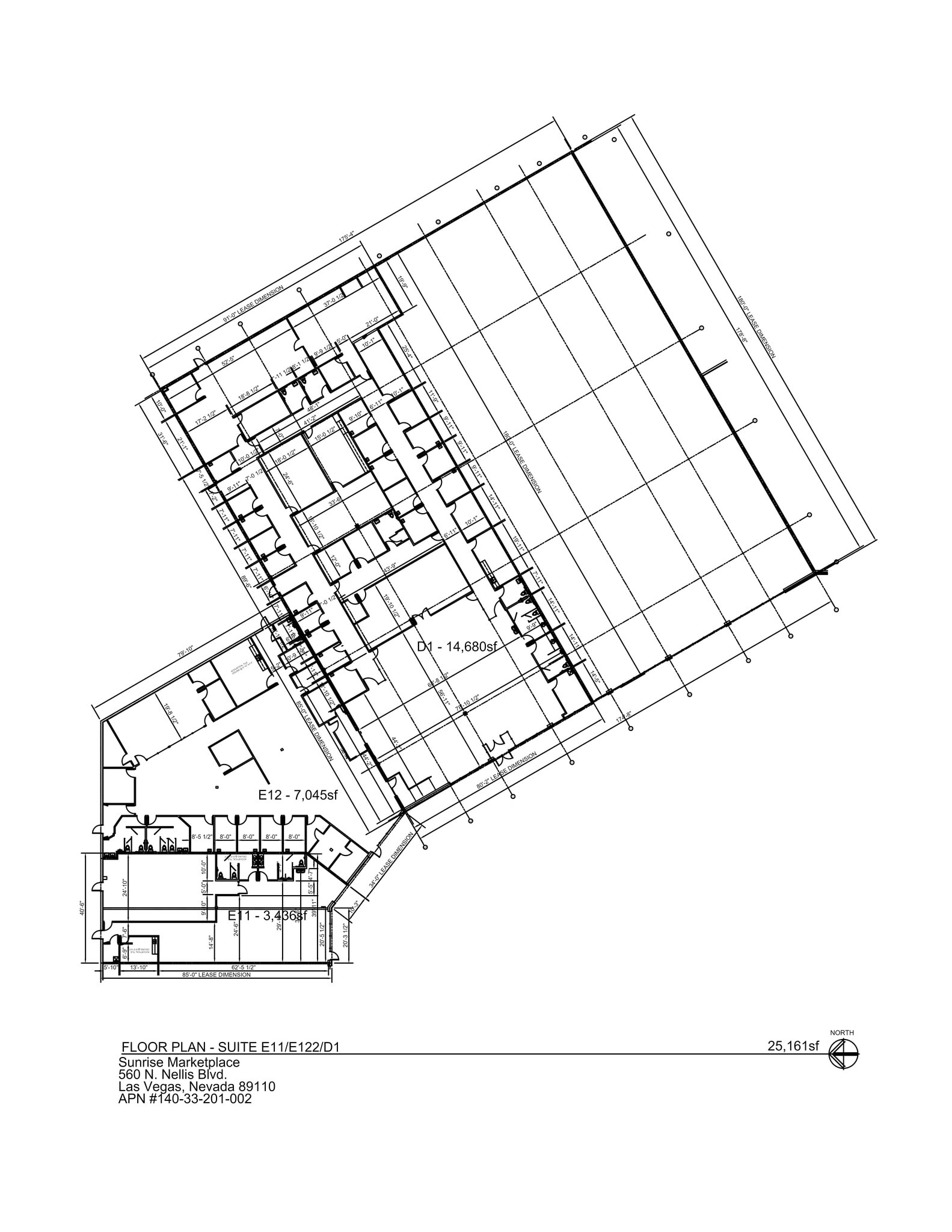 450-570 N Nellis Blvd, Las Vegas, NV to rent Site Plan- Image 1 of 1
