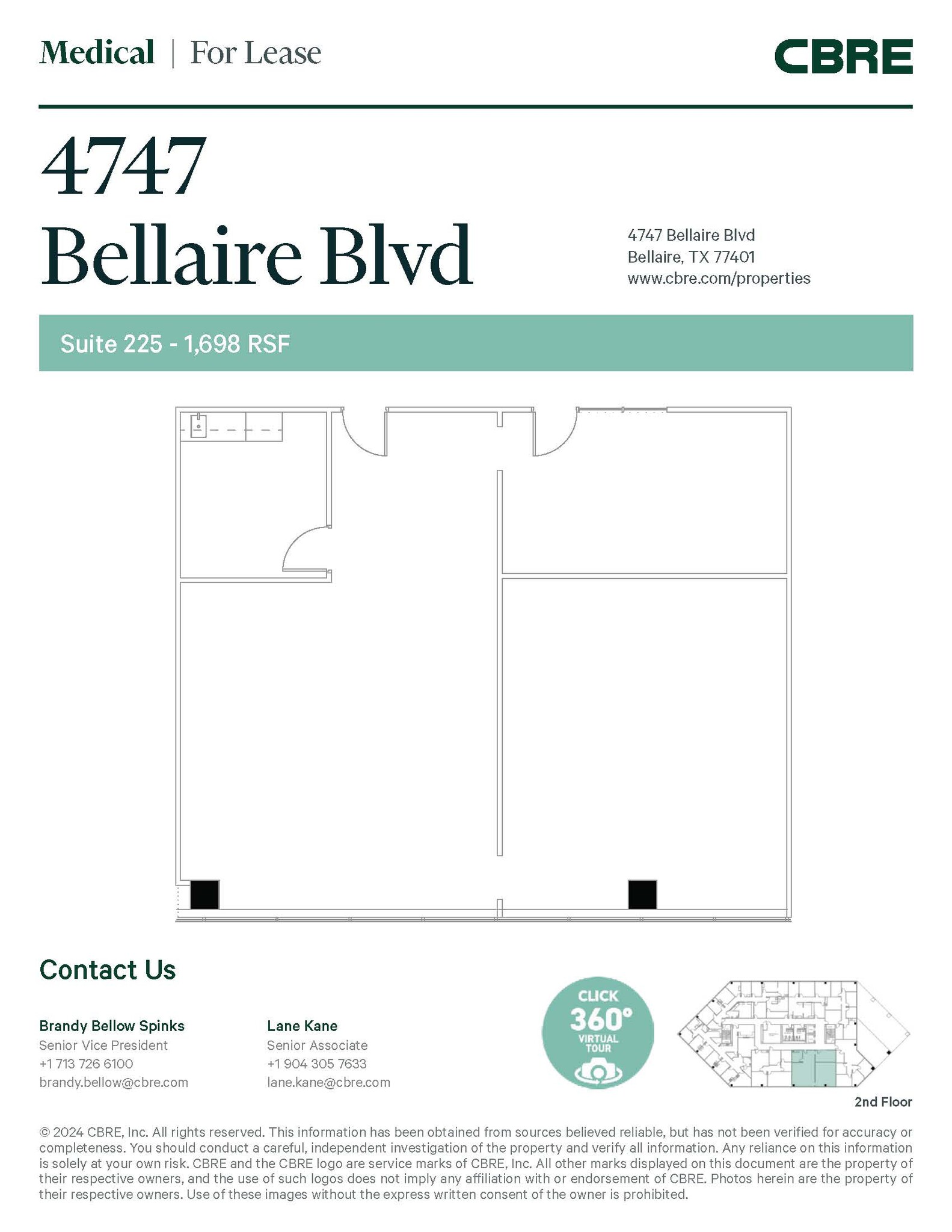 4747 Bellaire Blvd, Bellaire, TX for rent Building Photo- Image 1 of 2