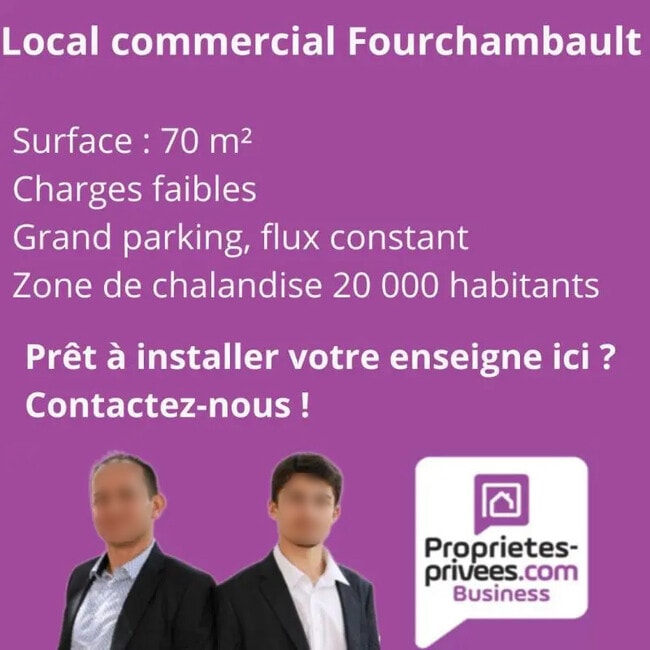 Location Commerce 70 m²