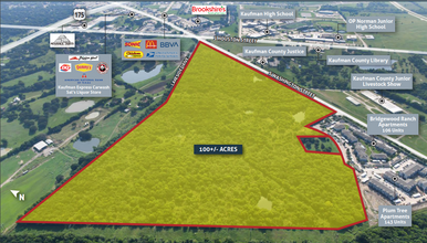 Vista Lane, Kaufman, TX - aerial  map view - Image1