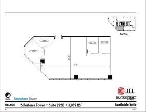 950 E Paces Ferry Rd NE, Atlanta, GA for rent Floor Plan- Image 1 of 9