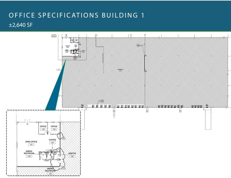 2925 Ramco St, West Sacramento, CA for rent - Floor Plan - Image 2 of 9