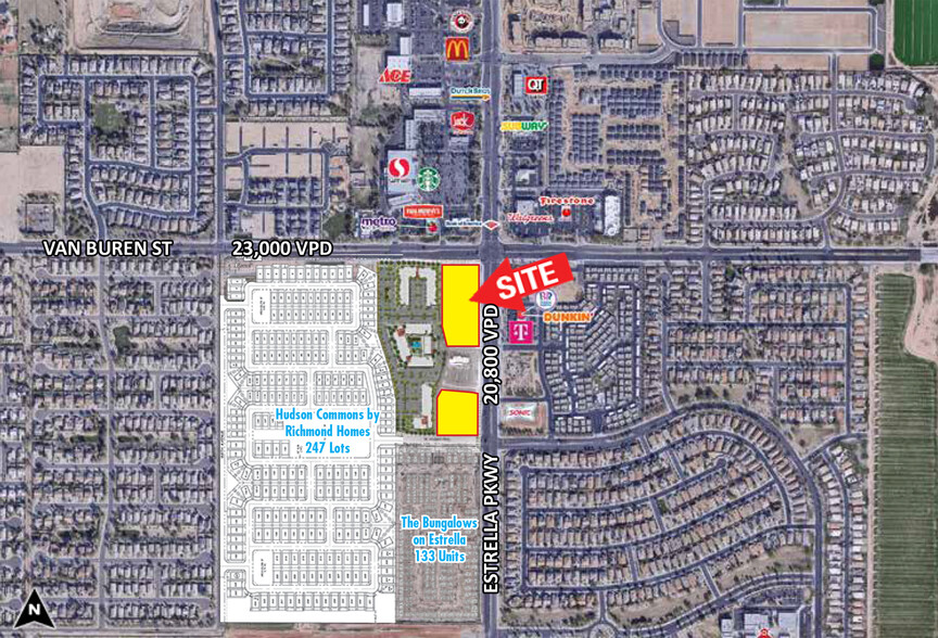 SWC Estrella Pkwy & Van Buren St, Goodyear, AZ for rent - Building Photo - Image 2 of 4