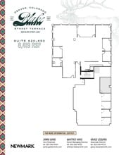 1860 Blake St, Denver, CO to rent Floor Plan- Image 2 of 2