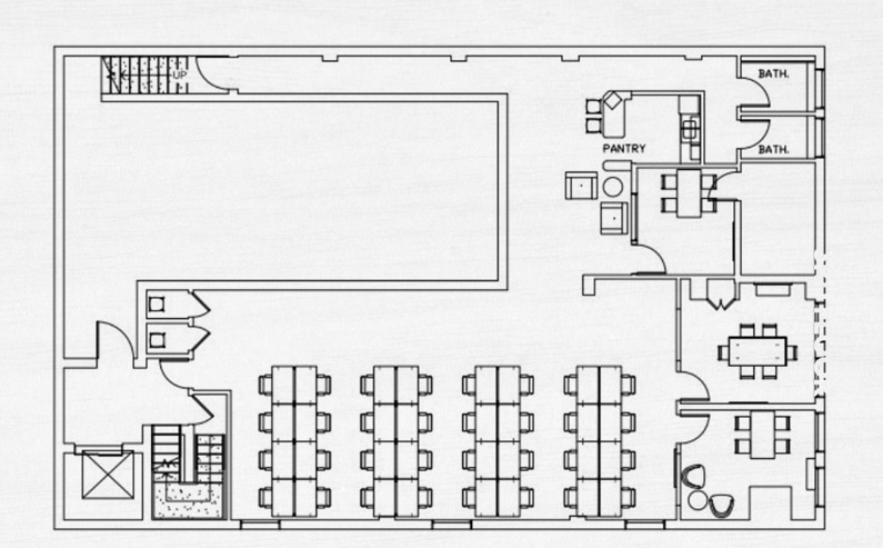 116 W Houston St, New York, NY for rent Floor Plan- Image 1 of 3