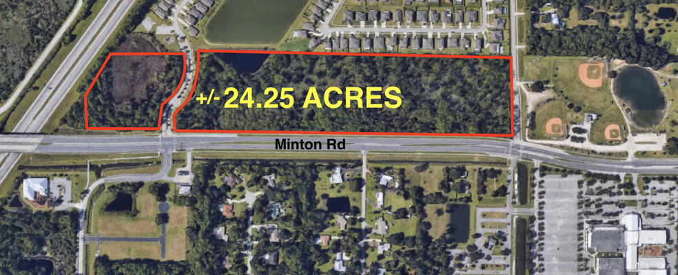 Minton & Flanagan Ave, West Melbourne, FL for sale - Building Photo - Image 1 of 3