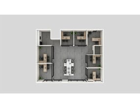 8560 Belleview Dr, Plano, TX to rent Floor Plan- Image 2 of 2