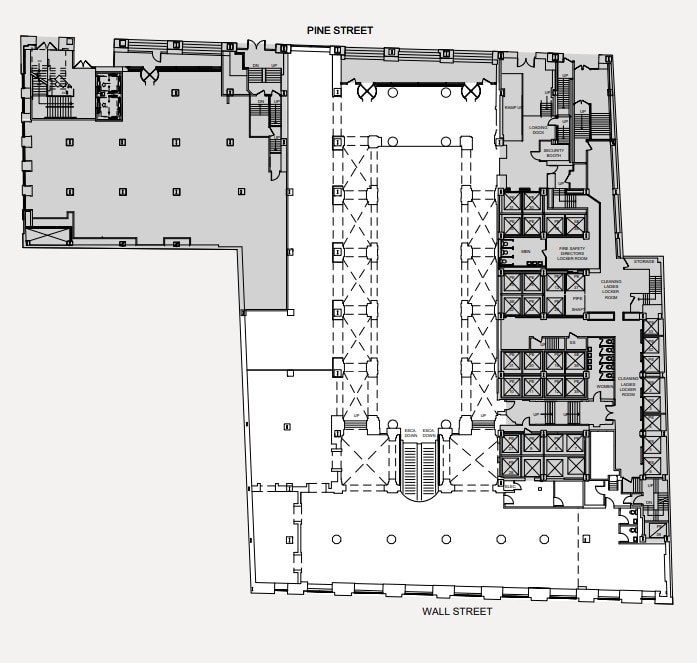 40 Wall St, New York, NY to rent Floor Plan- Image 1 of 5