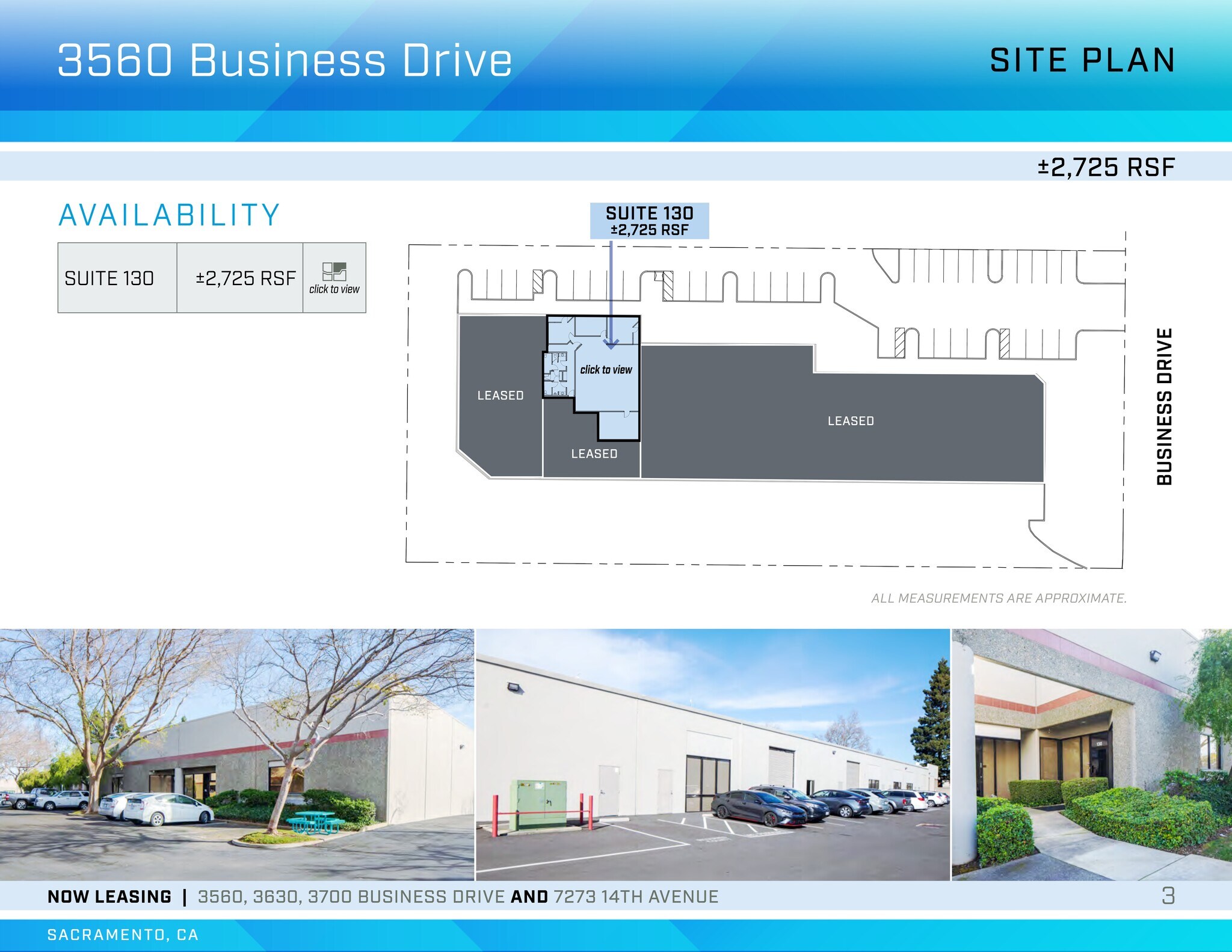 3700 Business Dr, Sacramento, CA to rent Site Plan- Image 1 of 1