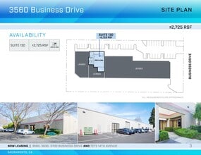 3700 Business Dr, Sacramento, CA to rent Site Plan- Image 1 of 1