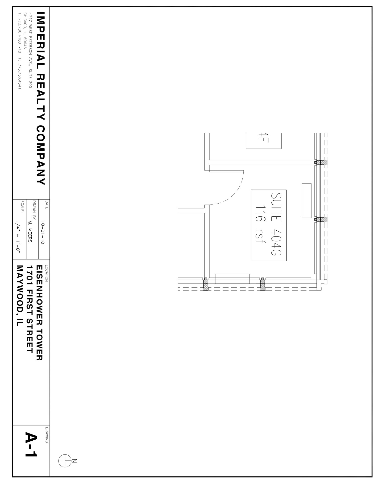 1701 S 1st Ave, Maywood, IL to rent Site Plan- Image 1 of 1