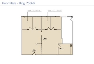 25031-25061 Avenue Stanford, Valencia, CA for rent Floor Plan- Image 1 of 1