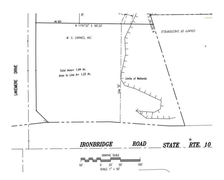 5501 Ironbridge Rd, Richmond, VA for rent - Site Plan - Image 2 of 2