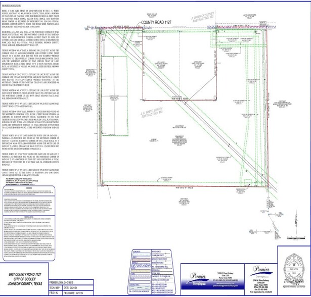 8601 County Road 1127, Godley, TX for sale - Site Plan - Image 3 of 4