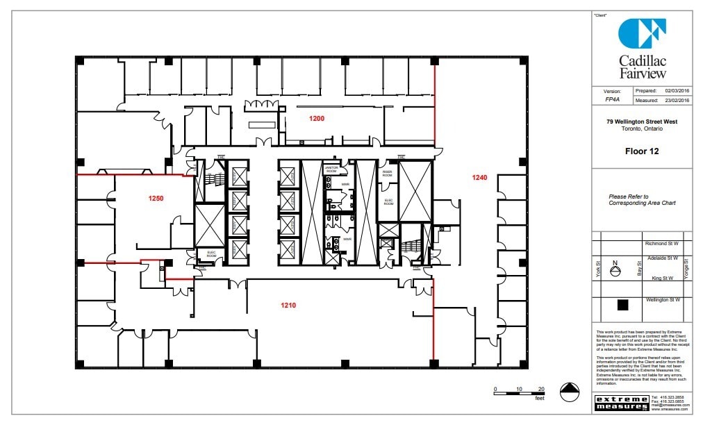 79 Wellington St W, Toronto, ON to rent Floor Plan- Image 1 of 1