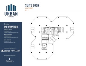 222 W Las Colinas Blvd, Irving, TX for rent Floor Plan- Image 1 of 3