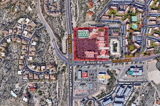 5555-5635 E River Rd, Tucson, AZ - aerial  map view - Image1