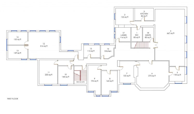 Queens Rd, Chester to rent - Floor Plan - Image 2 of 15