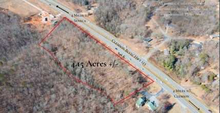 00 Hwy 123, Seneca, SC for sale Aerial- Image 1 of 8