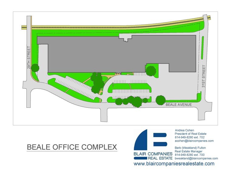 2900 Beale Ave, Altoona, PA for rent - Site Plan - Image 2 of 6