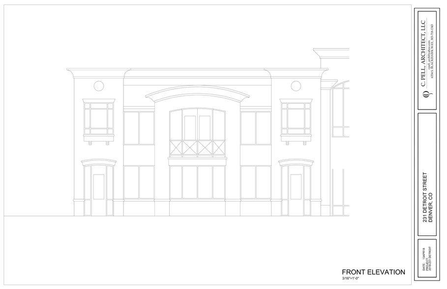 231 Detroit St, Denver, CO for rent - Site Plan - Image 2 of 2