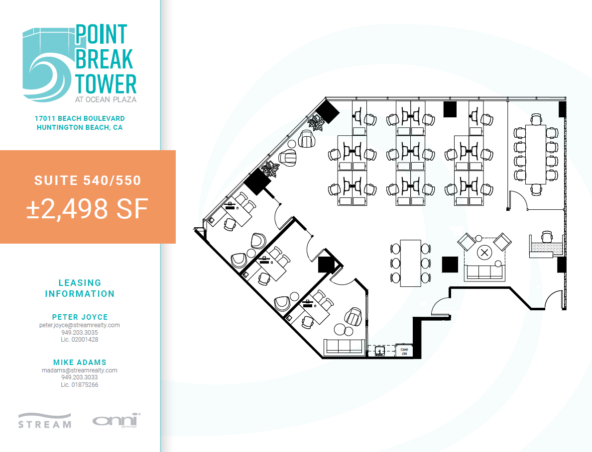 17011 Beach Blvd, Huntington Beach, CA for rent Floor Plan- Image 1 of 2