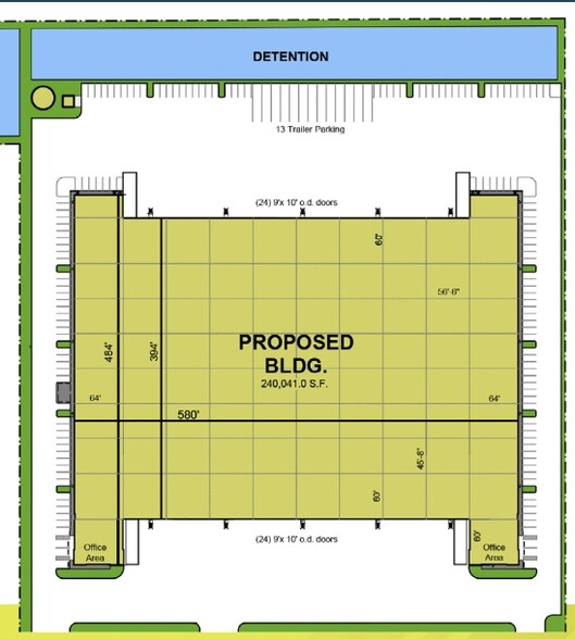 2555 Genoa Red Bluff Rd, Pasadena, TX for rent - Site Plan - Image 2 of 2