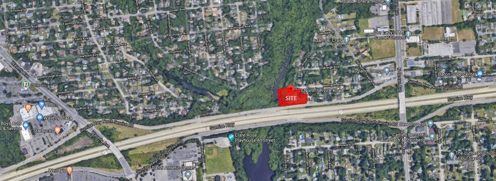 N Service Rd & Sunrise Hwy, Patchogue, NY for sale - Building Photo - Image 1 of 2