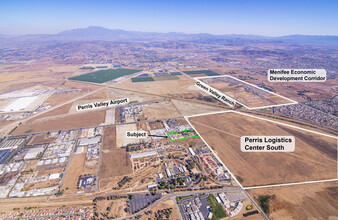 190 W Mapes Rd, Perris, CA - aerial  map view - Image1