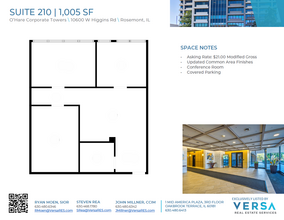 10600 W Higgins Rd, Rosemont, IL for rent Floor Plan- Image 1 of 1