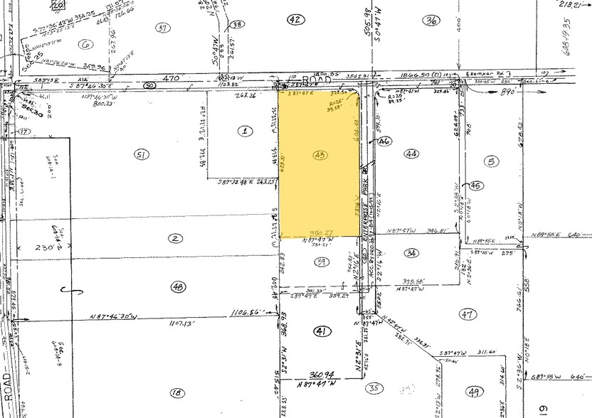 2831-2851 E Kemper Rd, Sharonville, OH for rent - Plat Map - Image 2 of 2