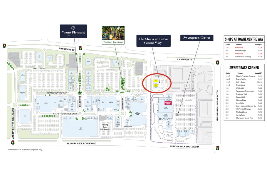 1903 N Highway 17, Mount Pleasant, SC for rent - Site Plan - Image 3 of 3