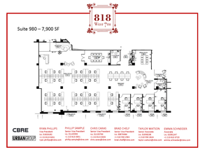 818 W 7th St, Los Angeles, CA for rent Floor Plan- Image 1 of 1