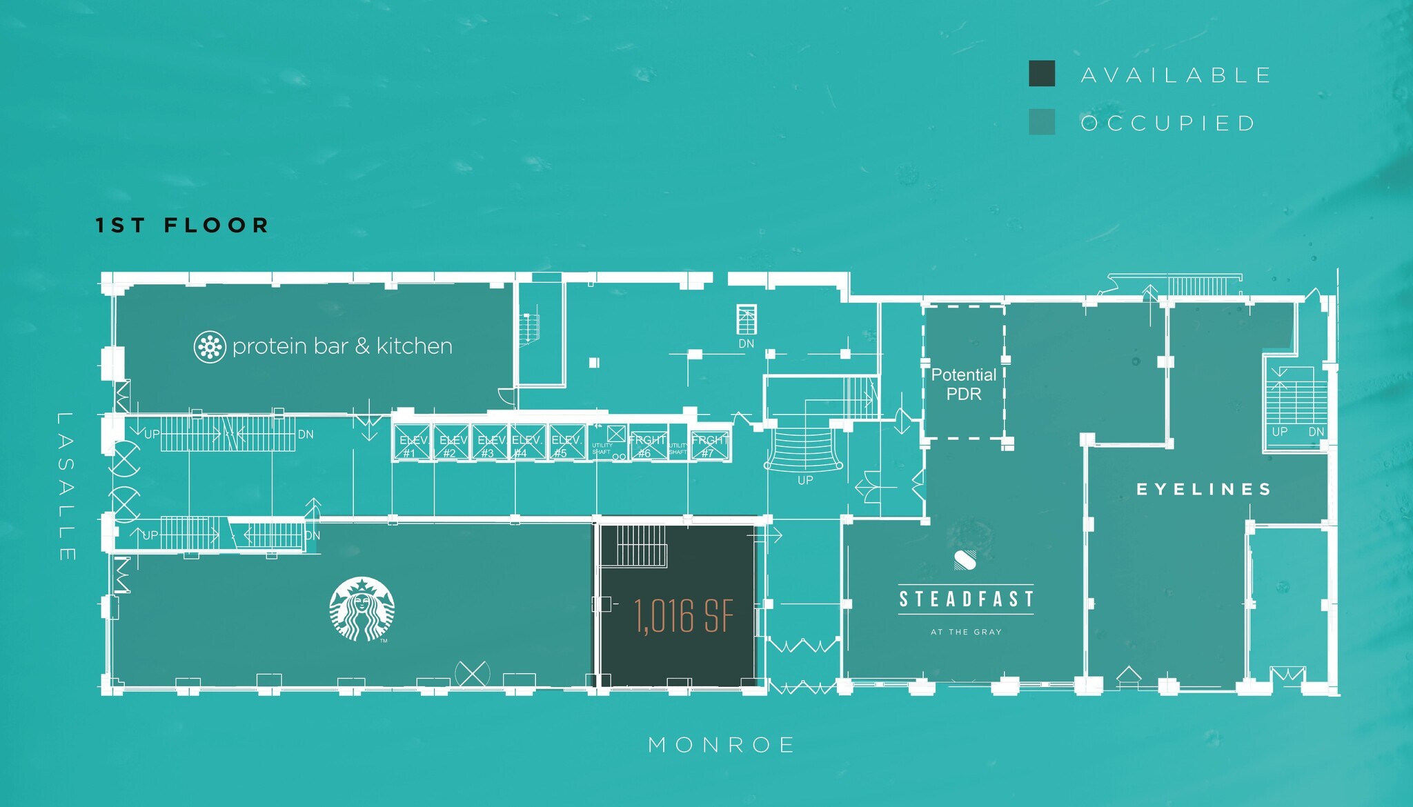 122 W Monroe St, Chicago, IL to rent Floor Plan- Image 1 of 1
