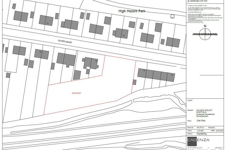 Olivers Mount, Sheffield for sale Plat Map- Image 1 of 1