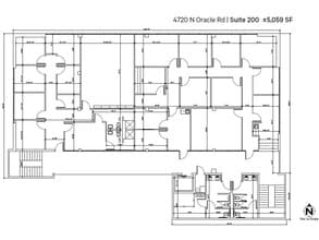 4720 N Oracle Rd, Tucson, AZ to rent Floor Plan- Image 1 of 1