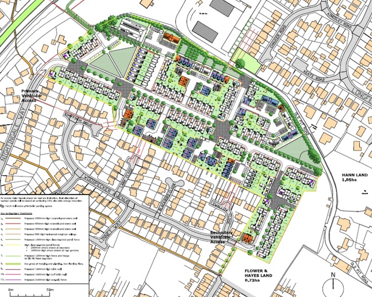 Nightingale Way, Radstock for rent - Site Plan - Image 2 of 2